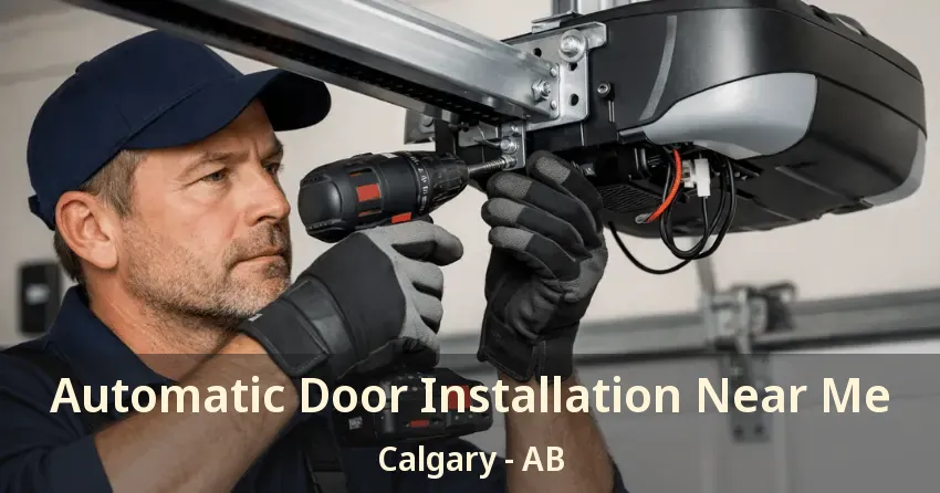 Automatic Door Installation Near Me Calgary - AB