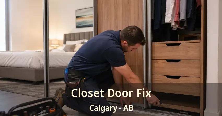 Closet Door Fix Calgary - AB