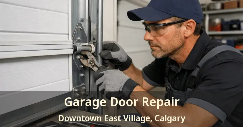 Garage Door Repair Downtown East Village, Calgary - AB