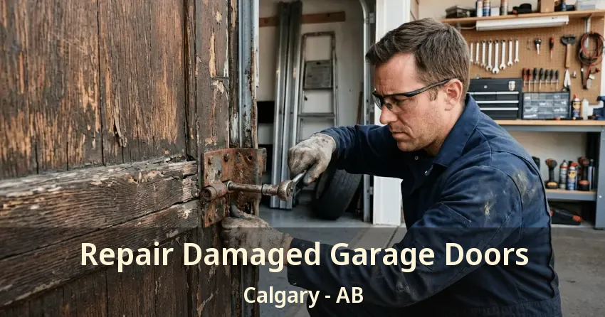 Repair Damaged Garage Doors Calgary - AB