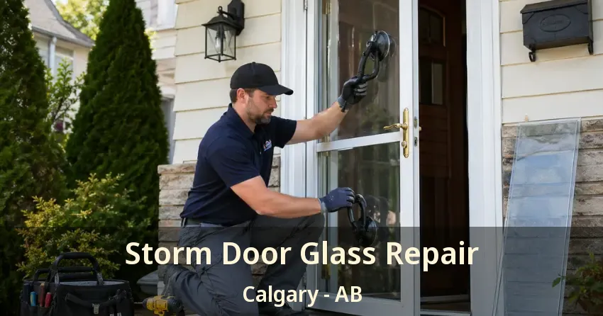 Storm Door Glass Repair Calgary - AB